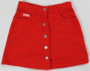 guess front button skirt