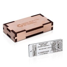 Designed in Ukraine with Recycled Material, Unique Metal Keychain, Metal Craft