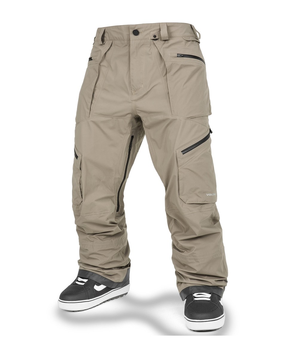Volcom Guch Stretch Gore Men's Snow Pants, Chestnut Brown, X Volcom Guch Stretch Gore Men's Snow Pants, Chestnut Brown, X