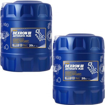 40L MANNOL AUTOMATIC PLUS ATF DEXRON III AUTOMATIK GETRIEBEÖL SERVOÖL HYDRAULIK