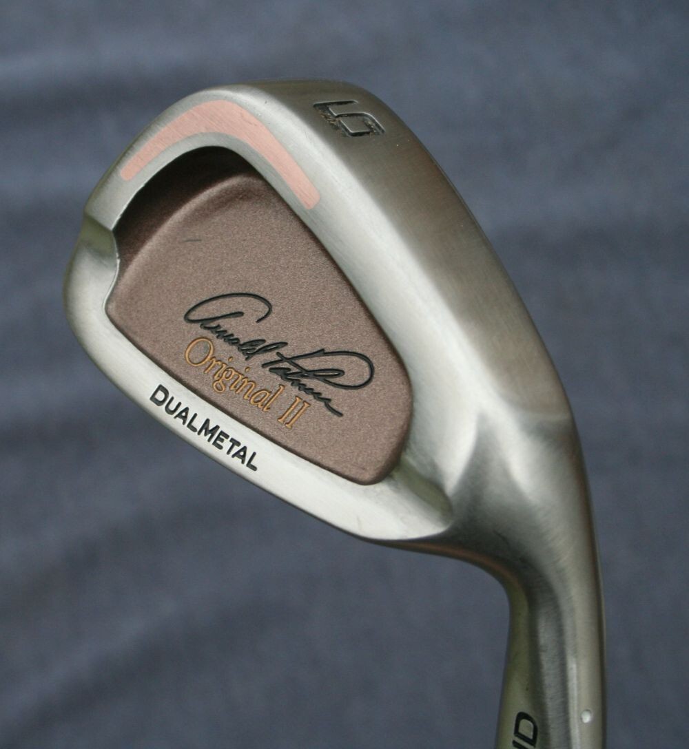 Arnold Palmer Original 2 PHD Dual Metal # 9 Iron Steel Shaft | eBay