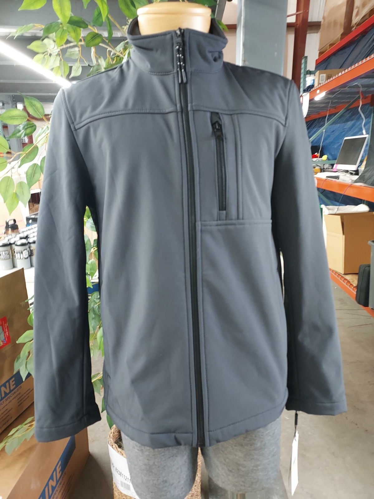 Calvin Klein Mens Soft Shell Open 