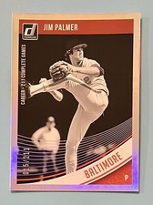 2018 Donruss Jim Palmer Career Stat Line Variations /211 Baltimore Orioles #65