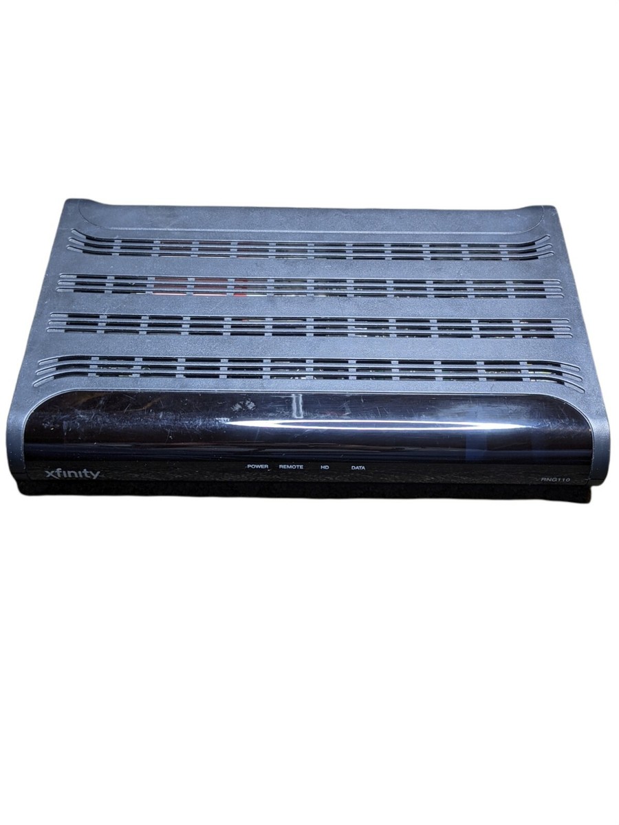 Comcast Xfinity RNG110 Cable Box, No Adapter. No Remote. Tested 