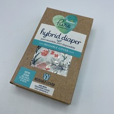 Pampers Pure Hybrid Reusable Cover One Size Fit Most 0-30 Months 8-35lbs