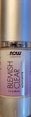 NOW Solutions  BLEMISH CLEAR 2 fl Oz Moisturizer & Purify   BEST BY 07/26