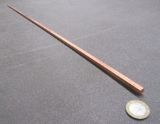 110 Copper Square Bar H02, 1/4" Thick x 1/4" Wide x 36 Inch Length