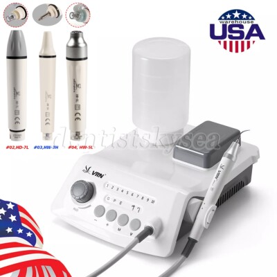USA SANDENT Ultrasonic Piezo Scaler detachable LED handpiece Fit EMS DTE