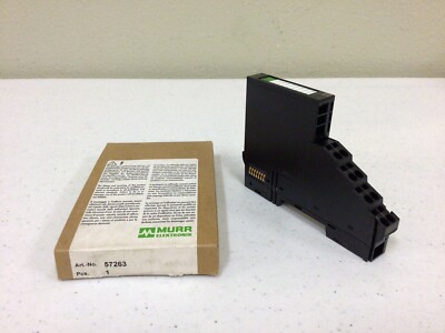 NEW, MURR ELEKTRONIK 57263 CUBE20S DIGITAL INPUT MODULE A14 X 16BIT + 10V A33C