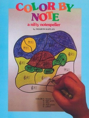Color By Note Book 1 Notespeller Piano Music
