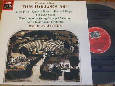 ASD 3301 Mathias The Worlde's Joie / Willcocks etc.