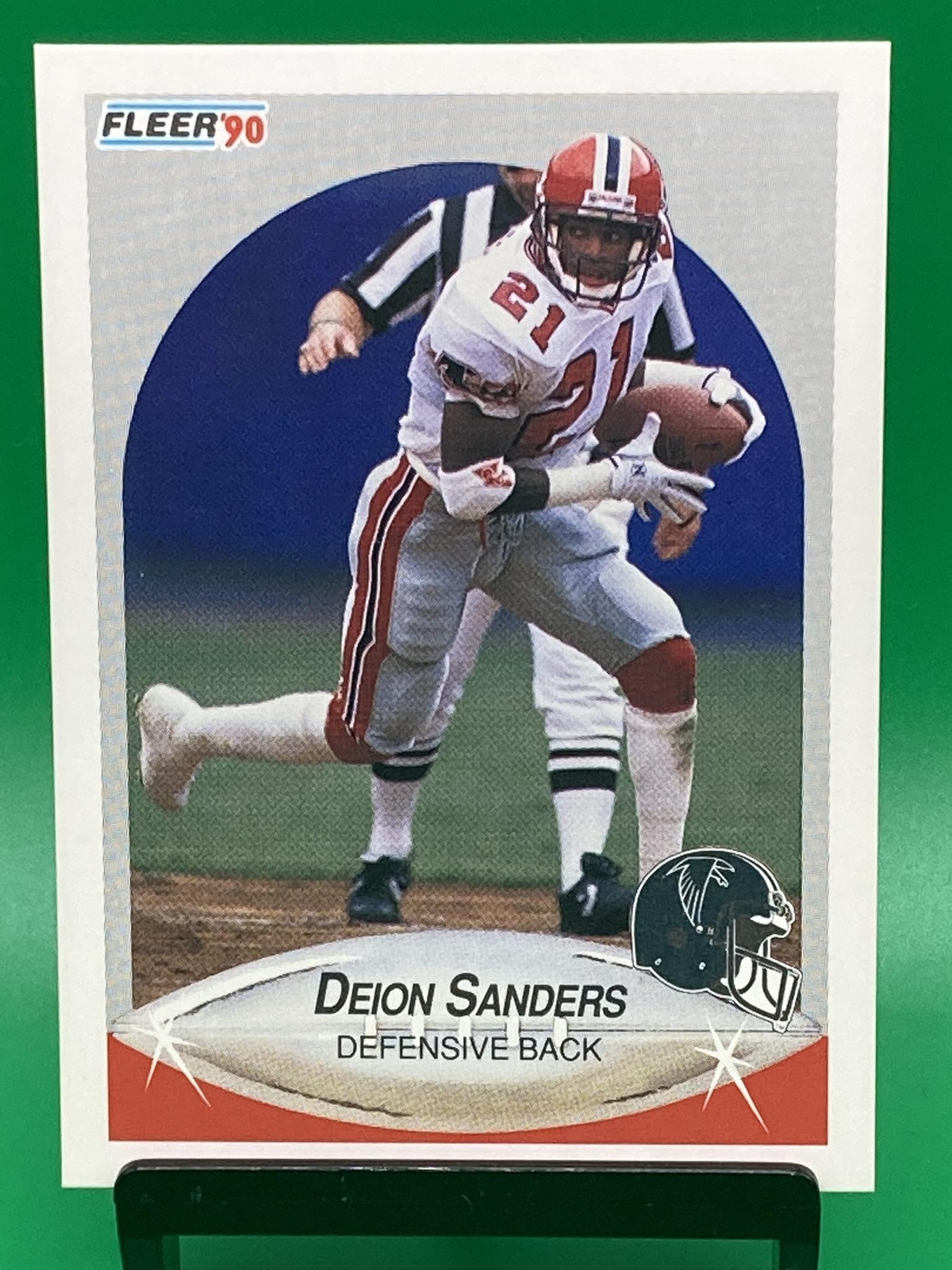 1990 Fleer #382 Deion Sanders Atlanta Falcons