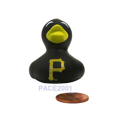 Pittsburgh Pirates MLB Mini Rubber Duck 2.25 x 1.75 x 2 Inches