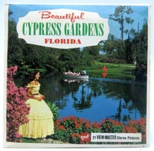 View Master A961, Beautiful Cypress Gardens FL, GAF Version A, 3 Reel Set