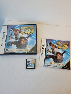 Star Wars Clone Wars Jedi Alliance Nintendo DS Game Complete