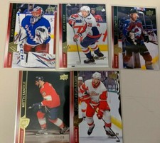 2020-21 Upper Deck series 1 Exclusives base cards /100  u pick/complete your set