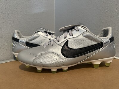 Nike Premier 3 FG Metallic/Silver/White AT5889-004 Sz 7 | eBay