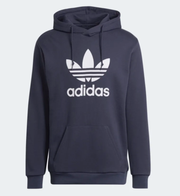 Adidas Originals Men Shadow Navy Trefoil French Terry Cotton