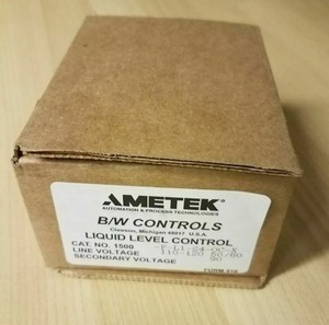 Ametek B W Controls Liquid Level Control 1500 F L1 S4 Oc X Relay New Box 120vac Ebay