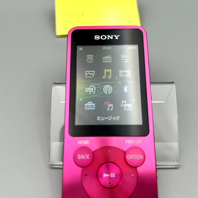 SONY NW-S14 Walkman 8GB MP3 Bluetooth Portable Audio Player Vivid