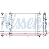 KüHler WasserküHler MotorküHler Passend FüR Fiat Multipla 186 1.6 16V Bipower