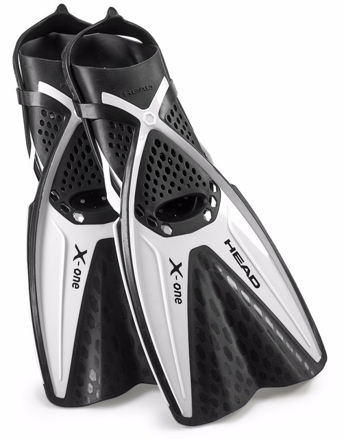 Head XOne Snorkel Fin, Mares Self Adjust Buckle Free Snorkeling Swim