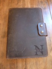 Vintage NHZ Brown Leather Journal/Planner,Not...