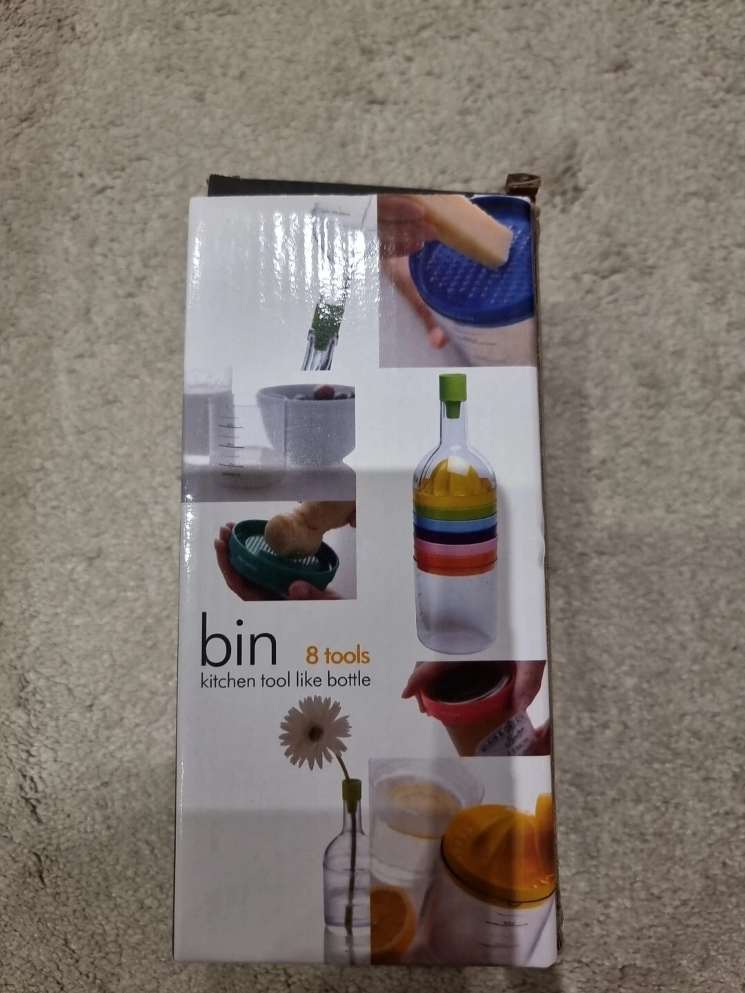 Bin 8-in-1 Kitchen Utensil Essential Kitchen Multi-Function Tool Like Bottle UK
Opens in a new windo