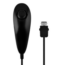 WII - WII U NUNCHUCK CONTROLLER COMPATIBILE NERO BULK