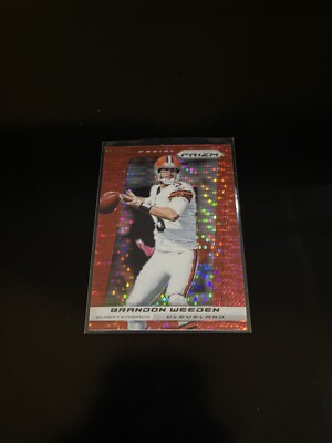 BRANDON WEEDEN 2013 PANINI PRIZM RED PULSAR PRIZM FOOTBALL CARD BROWNS 13 PWE