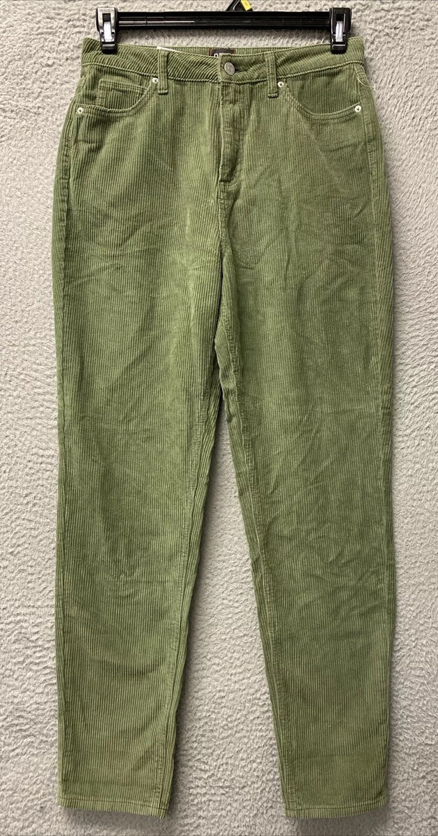 BDG MOM HIGH RISE Corduroy Pants Size 28X30 Womens Green /113-42