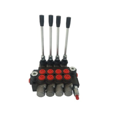 1/2/3/4 Spool Hydraulic Control Valve 13 GPM Adjustable Multiway