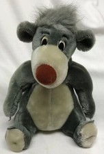 Vintage Disneyland BALOO Plush Bear JUNGLE BOOK Stuffed Toy 12 Inch