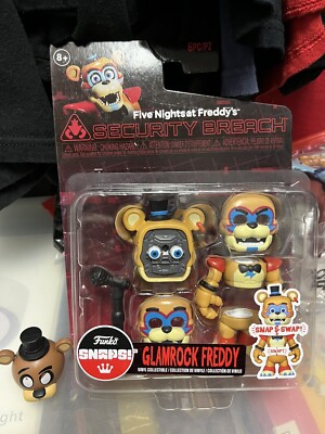 Five Nights At Freddy s Security Breach Funko Snaps Glam rock Freddy 