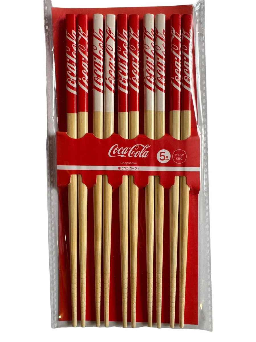 【新品】Coca-Cola テープカッターホッチキスパンチ1986年製 Brand New Coca Cola Coke 5 pairs of chopsticks | eBay