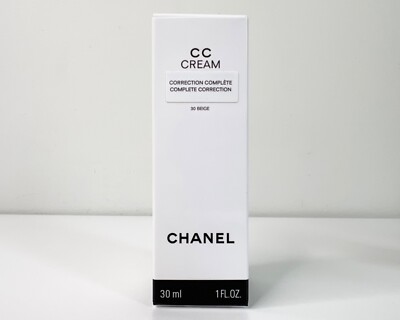 Chanel CC Cream 30 Beige 1 oz 30 ml Super Active Complete Correction SPF 50