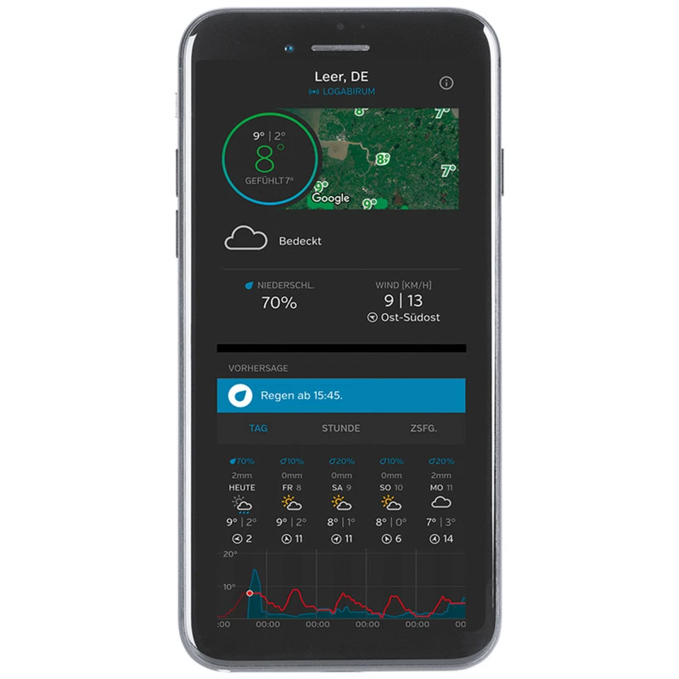Profi Funk Wifi Wetterstation mit Solar Regen- und Windmesser App PC Auswertung - Bild 2 von 4