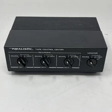 Realistic 42-2115 Stereo Tape Control Center Radio Shack Vintage Audio Recorder