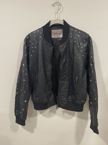 BlankNYC woman’s studied Bomber Jacket