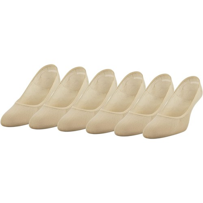 #ad Peds Women#x27;s Lightweight Low Cut No Show Socks Multipairs Nude 6 Pairs Shoe $9.99