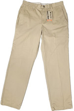 Pantalones chinos Columbia Iron Mountain caqui para hombre 36x34 nuevos con etiquetas 100 % algodón