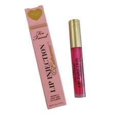 TOO FACED LIP INJECTION EXTREME INSTANT  LONG TERM PLUMPER LIPGLOSS .14 OZ NIB