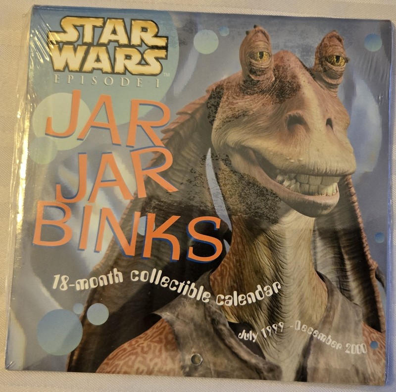 Star Wars Episode 1 Jar Jar Binks 18-mnth Collectible Jul 1999-Dec 2000- Sealed