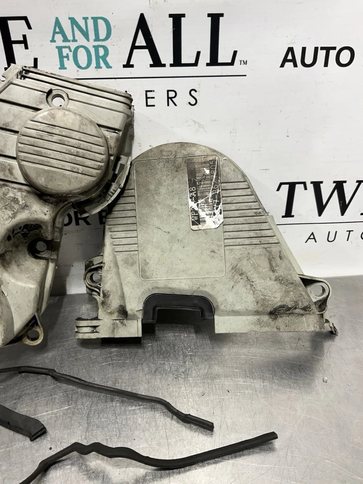 1996-2000 Honda Civic D16Y7 OEM Upper/Lower Timing Belt Cover Assembly DX LX EX - Image 3 of 4