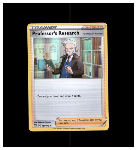 Professor's Research 147/172 Rare Brilliant Stars Pokemon Reverse Holo LP