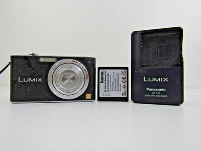 Buy Panasonic Lumix DMC-FX33 8.1MP Digital Camera (Works) Tested