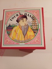 Replique jeu ancien Tour de Hanoi jouet Taiga