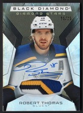 2025-26 Black Diamond Diamond Stars Patch Relic Autograph Robert Thomas 25/25