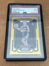 2023 Prizm Jordan Hawkins Gold /10 PSA 9 True Rookie RC Pelicans UConn SSP RARE