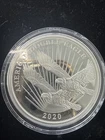 2020 Cook Islands American Double Eagle $2 Silver Proof Coin in Capsule  #x2162
